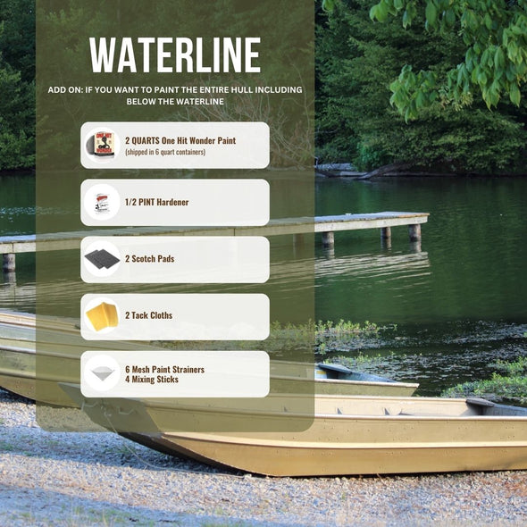 DARK GRAY JON BOAT PAINT KIT