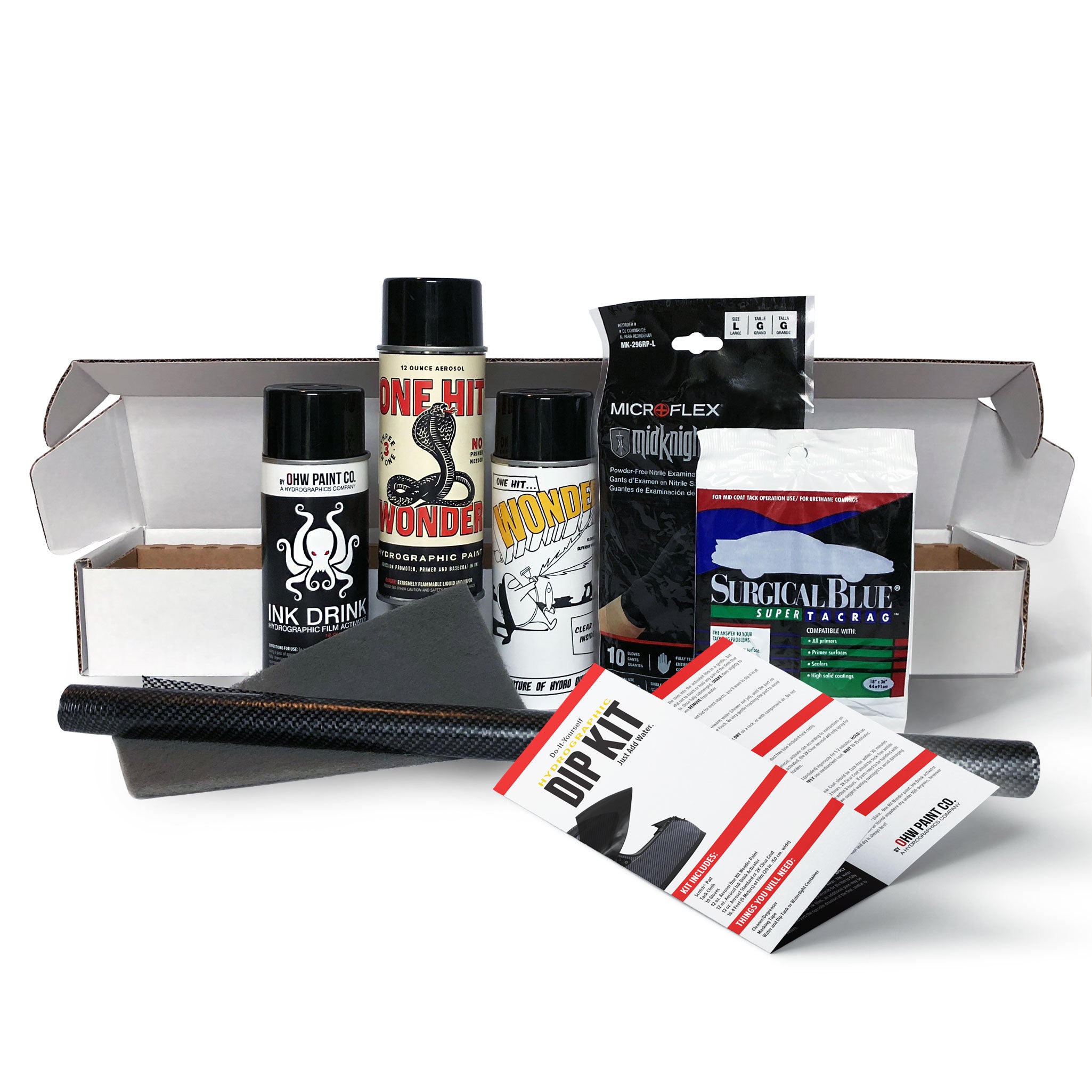 Diap Kit #1 DIY Hydrographic Dip Kit | More Film + Better Paint – OHW Paint
