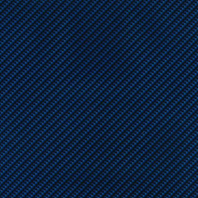 CANDY BLUE CARBON FIBER - 3 METERS
