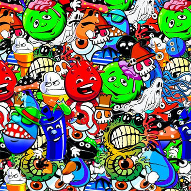 Wallpapers Monster Sticker Bomb Energy Drink Style Stickerbomb With