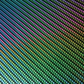 Rainbow Prism Carbon Fiber Hydrographic Film