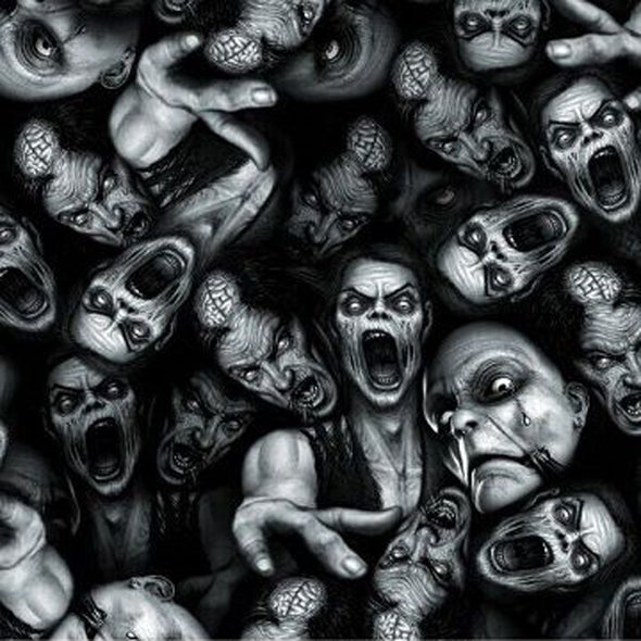 Screaming Zombies Hydrographic Film
