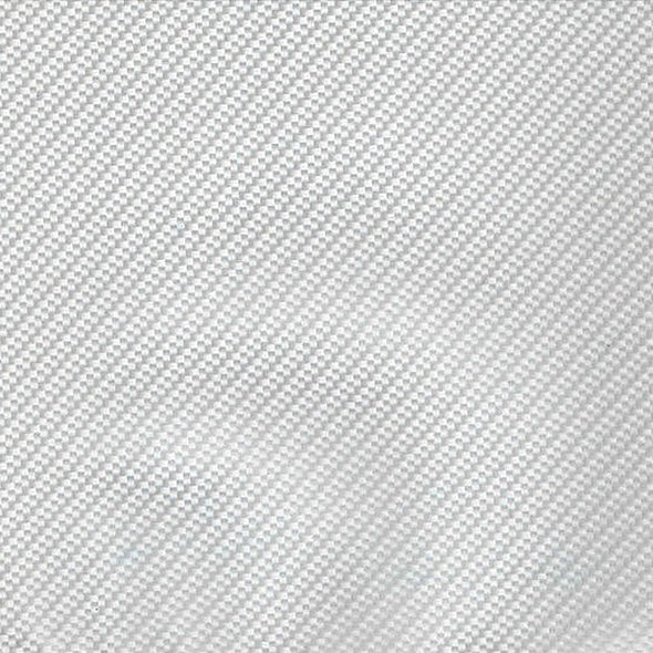 SILVER AND CLEAR CARBON FIBER (STANDARD SIZE WEAVE) - 3 METERS