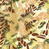 Yellow and Brown Hex Camo Hydrographic Film